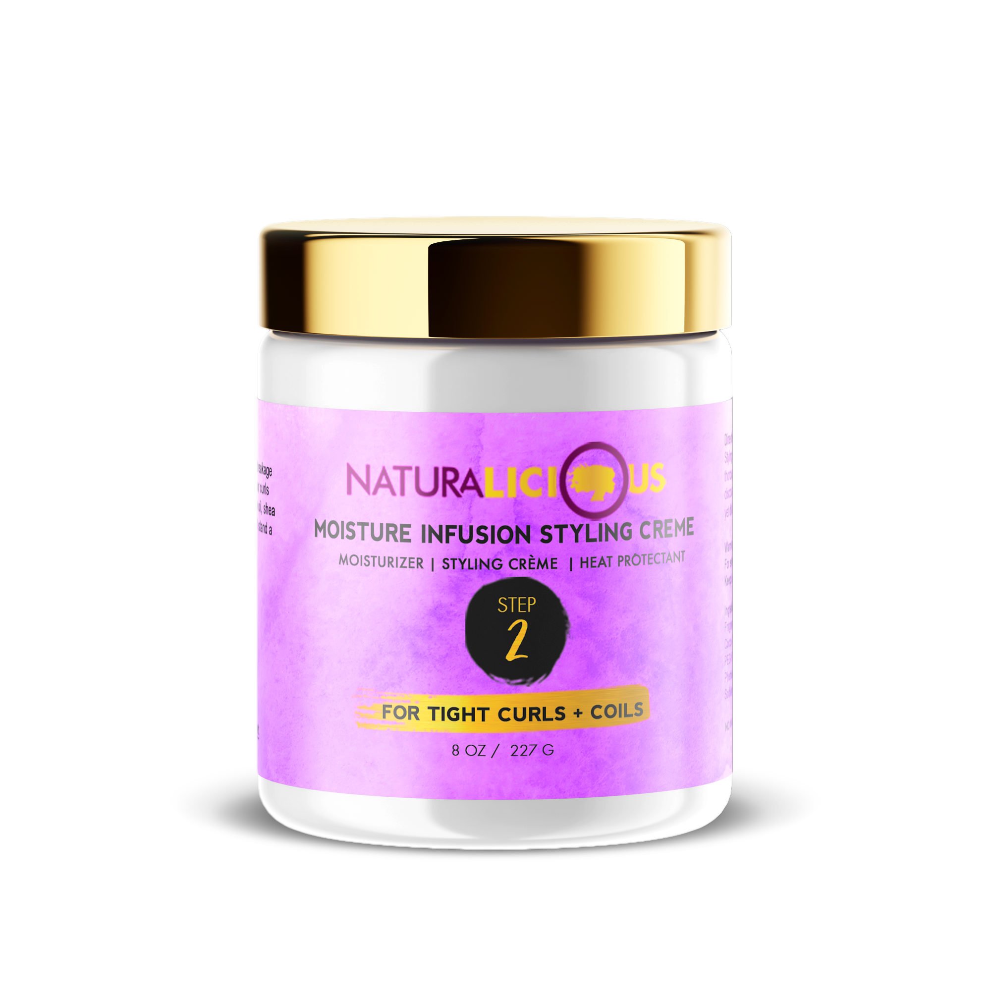 Step 2: Moisture Infusion Styling Creme (For Tight Curls)