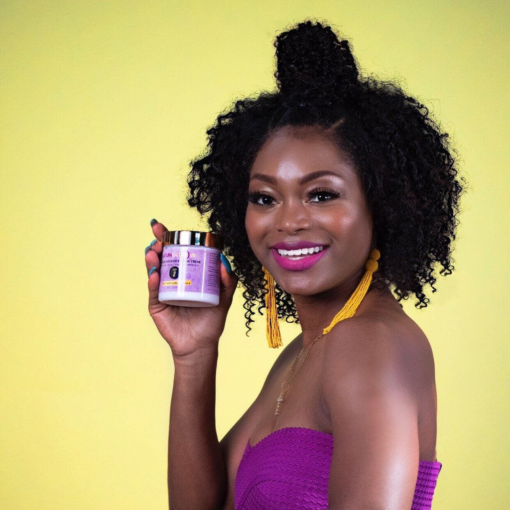 Step 2: Moisture Infusion Styling Creme (For Tight Curls)