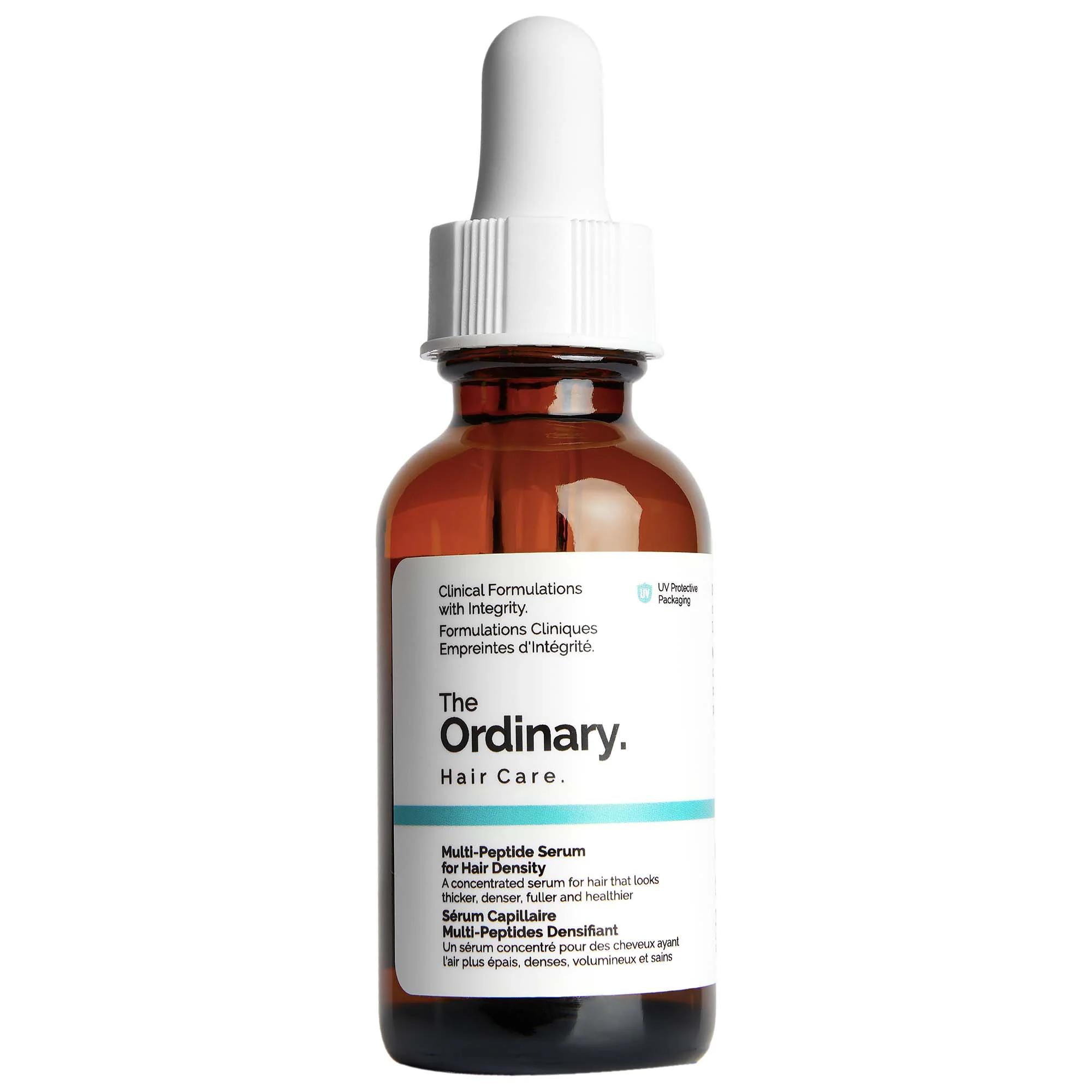 The Ordinary Mini Multi Peptide Hair Density Serum - Hair Thickening Treatment, Vegan Hair Care