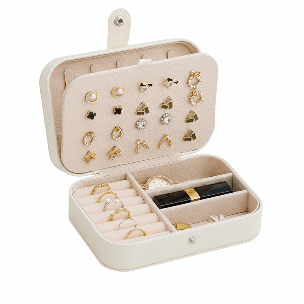 Velmora Aurelia Travel Jewelry Case
