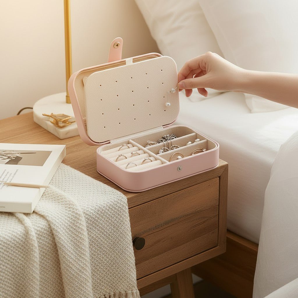 Velmora Aurelia Travel Jewelry Case