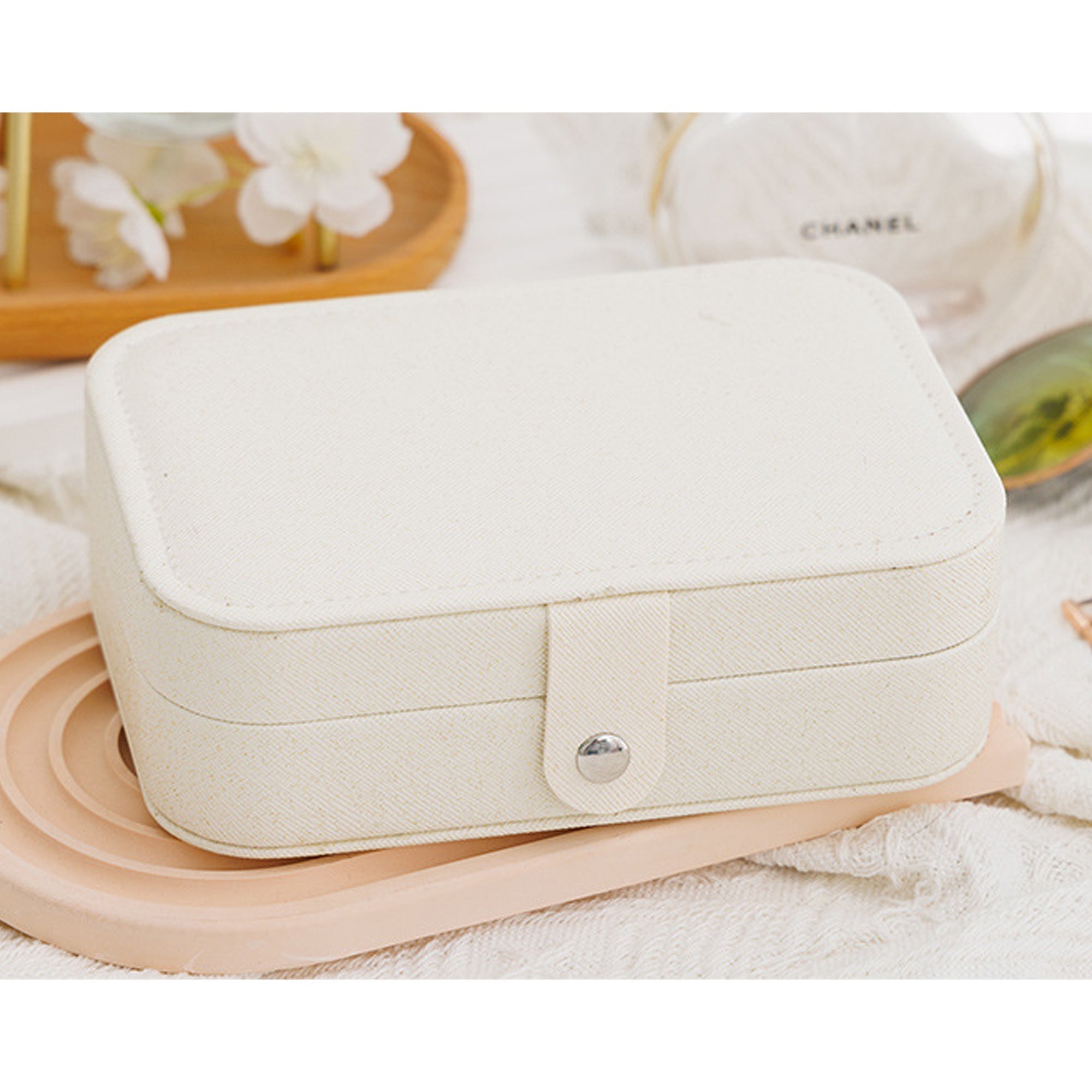 Velmora Aurelia Travel Jewelry Case